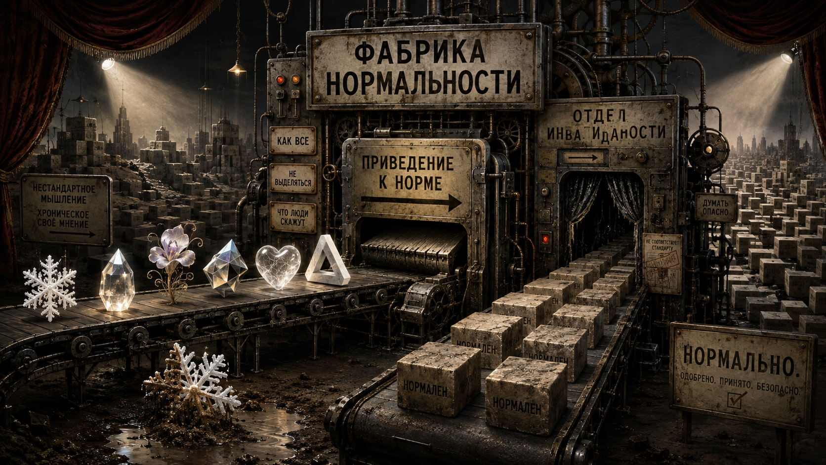 Как скот