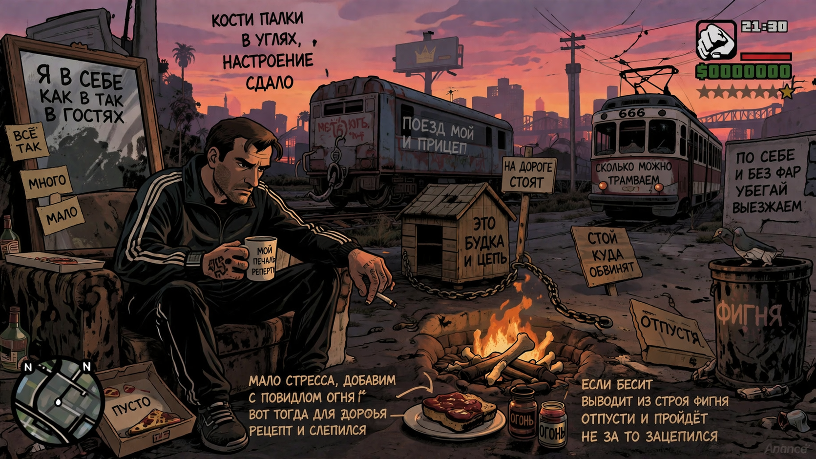 Кости палки