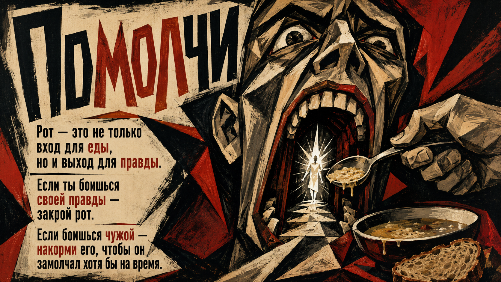 Помолчи