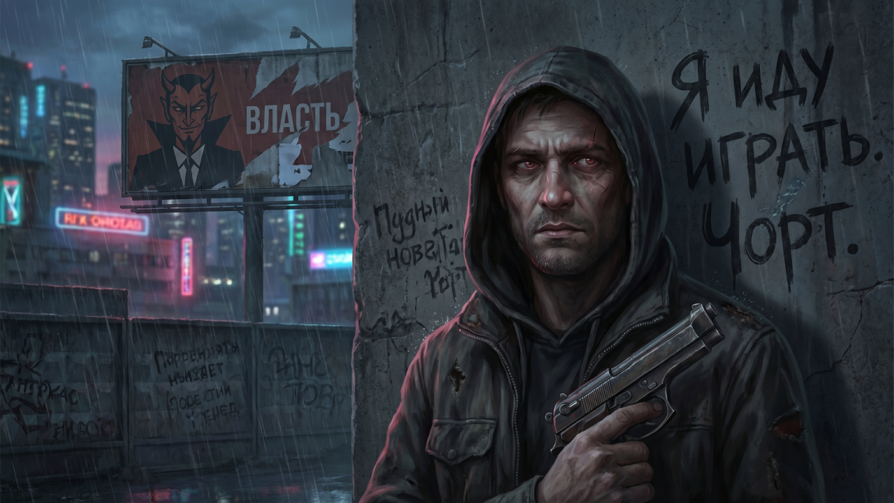 Я иду играть. чорт.